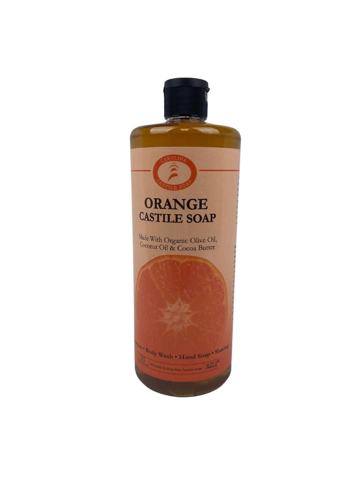 Natural And Organic Liquid Hand Soap | Sweet Orange | Saavy