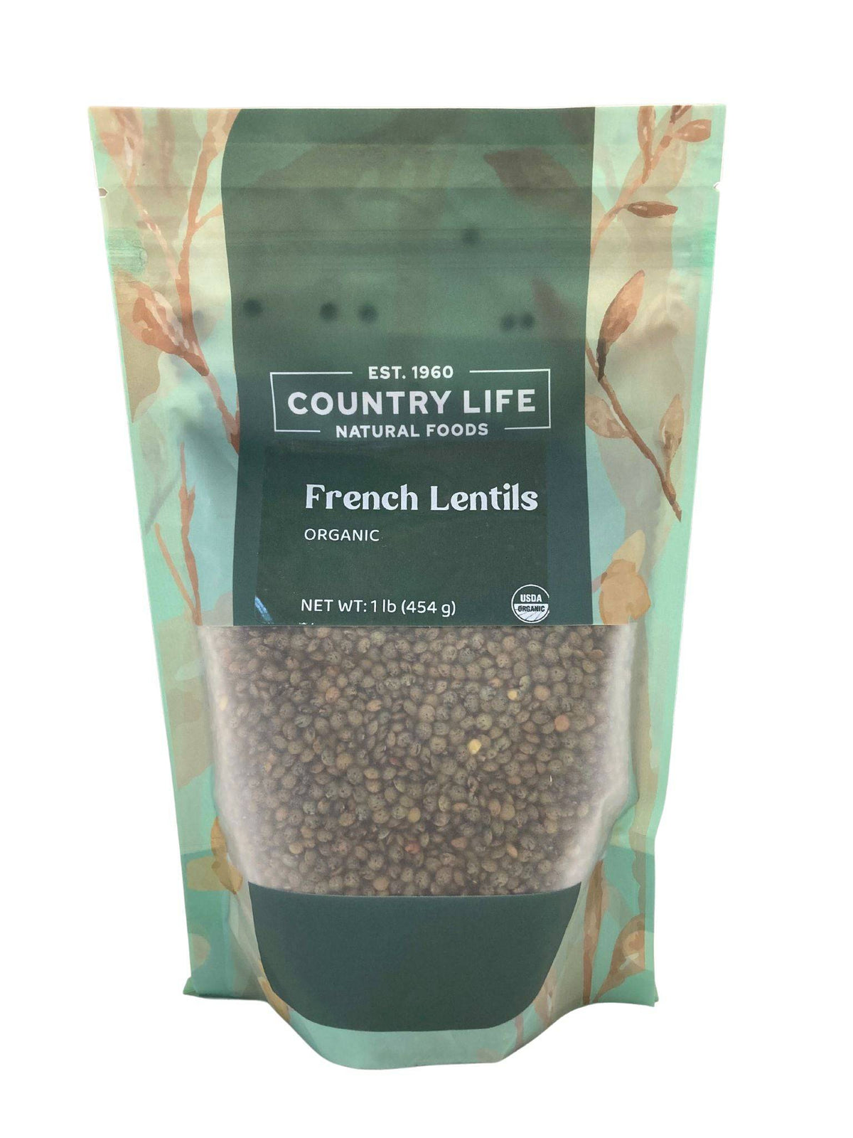 French, Lentils, Organic - Country Life Natural Foods