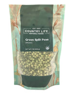 Peas, Green, Organic, Split, Beans - Country Life Natural Foods