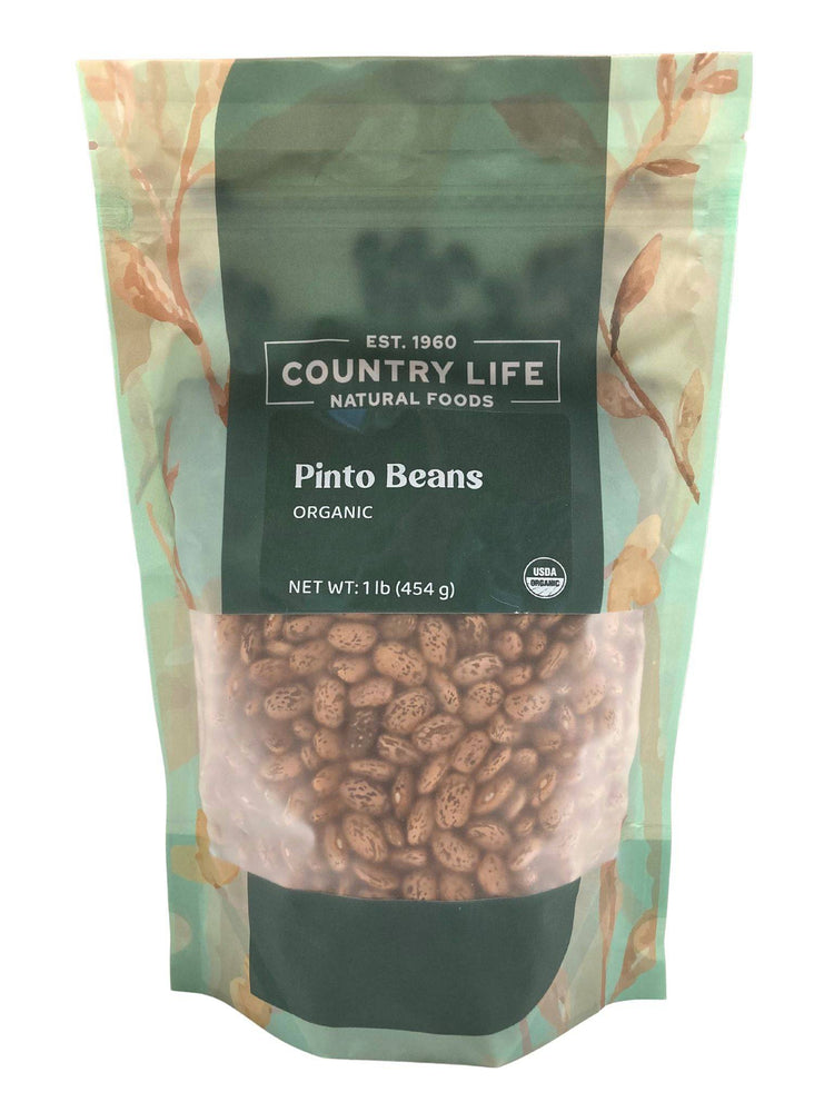 Organic Pinto Beans - Country Life Natural Foods