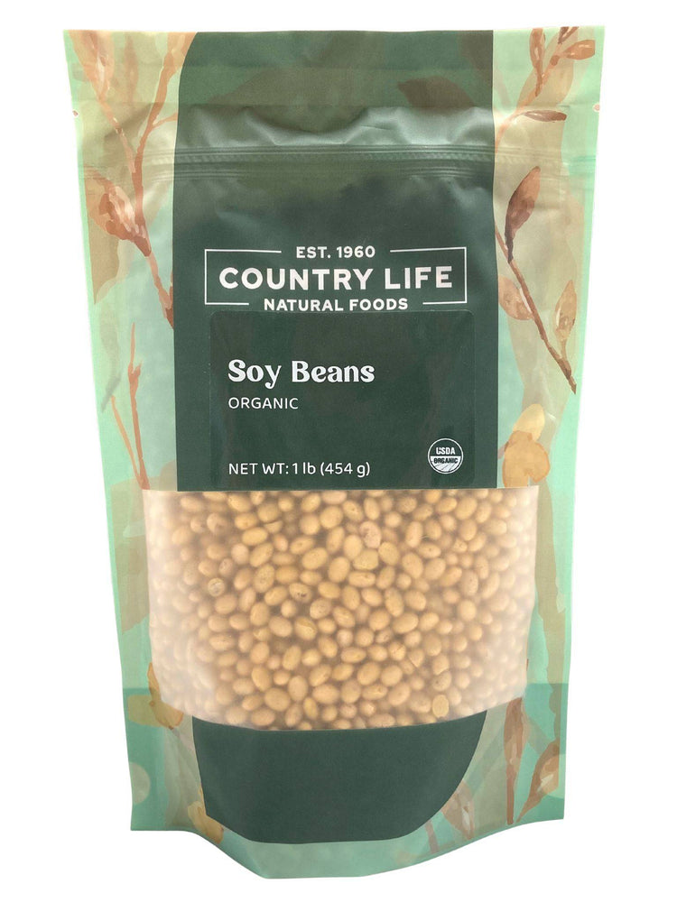 
                  
                    Organic Soy Beans - Country Life Natural Foods
                  
                