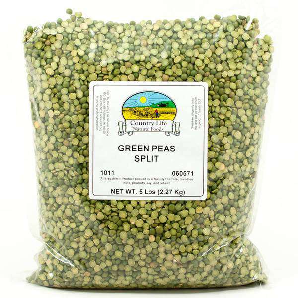 
                  
                    Peas, Green Split - Country Life Natural Foods
                  
                