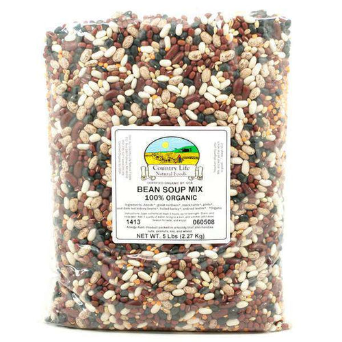 Bean Soup Mix, Organic, Country Life, Beans - Country Life Natural Foods