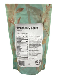 
                  
                    Organic Cranberry Beans - Country Life Natural Foods
                  
                
