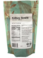 Kidney Beans, Dark Red, Organic, Beans - Country Life Natural Foods