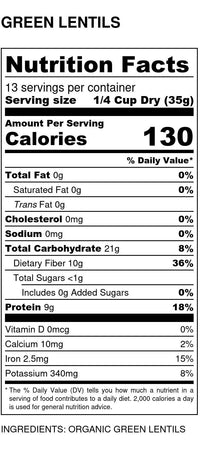 
                  
                    Organic Peas, Green Split - Country Life Natural Foods
                  
                