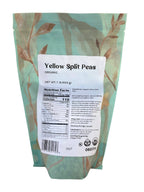Peas, Yellow, Organic, Split, Beans - Country Life Natural Foods