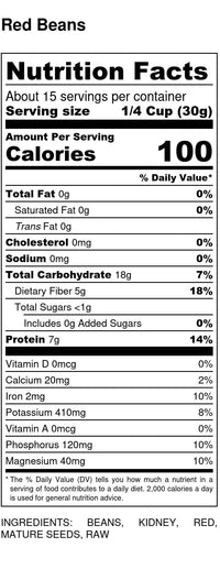 
                  
                    Organic Small Red Beans - Country Life Natural Foods
                  
                