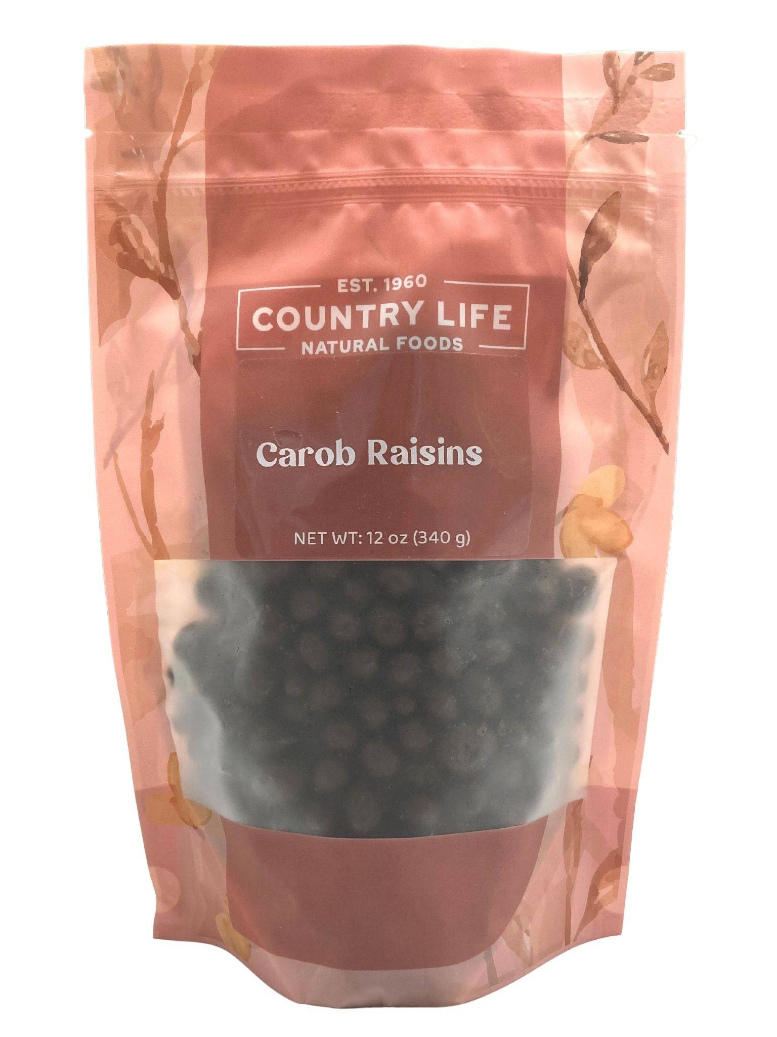 Carob Coated Raisins (Sugar Sweetened) - Country Life Natural Foods
