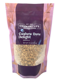 
                  
                    Slow-Baked Cashew Date Granola - Country Life Natural Foods
                  
                