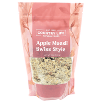 Apple Natural Swiss Style Muesli - Country Life Natural Foods