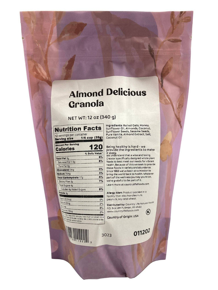 
                  
                    Slow-Baked Almond Delicious Granola - Country Life Natural Foods
                  
                