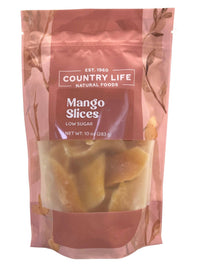 Mango Slices, Low Sugar - Imported - Country Life Natural Foods