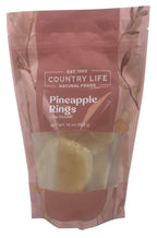 Pineapple Rings, Low Sugar, Dried Fruit - Country Life Natural Foods