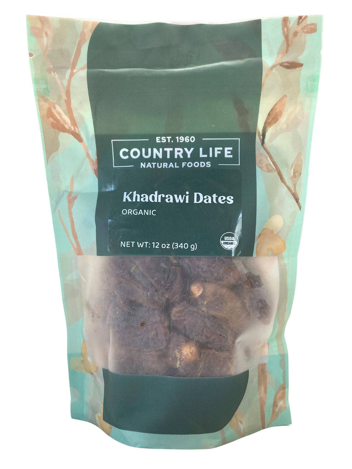 Dates, Khadrawi, Whole, Organic - Country Life Natural Foods