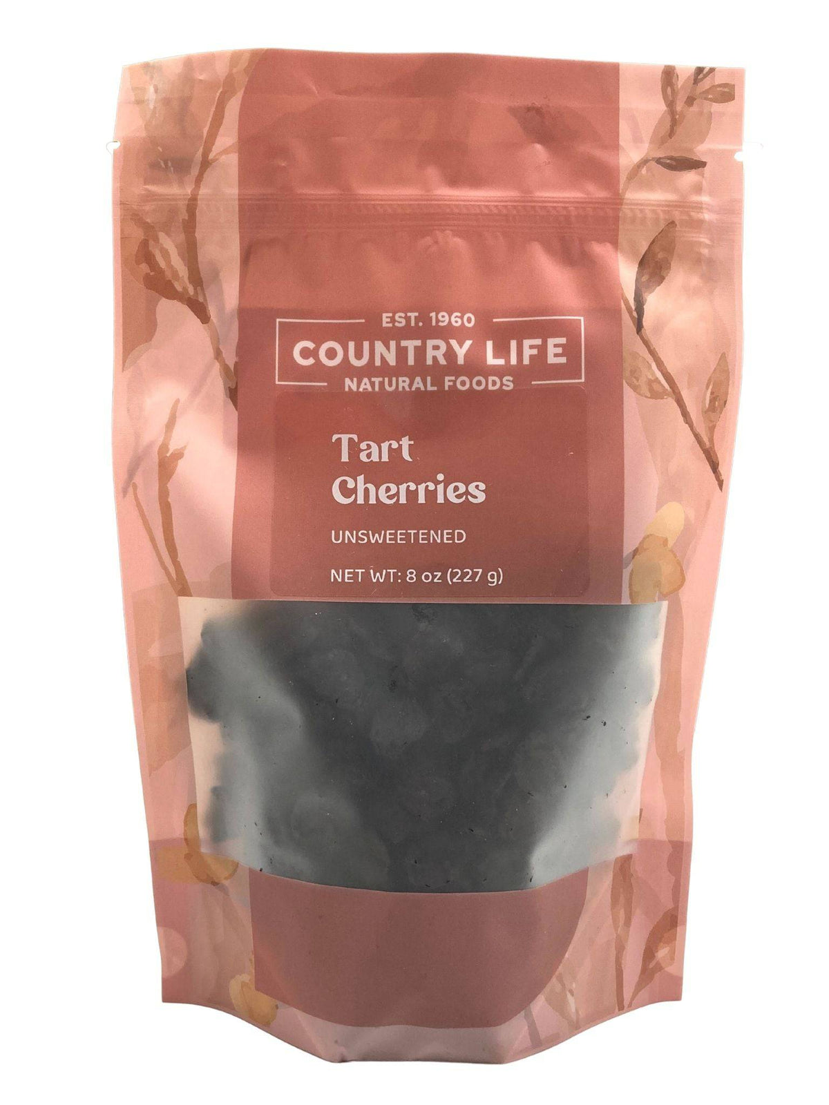 Cherries, Tart, Unsweetened, Dried Fruit - Country Life Natural Foods