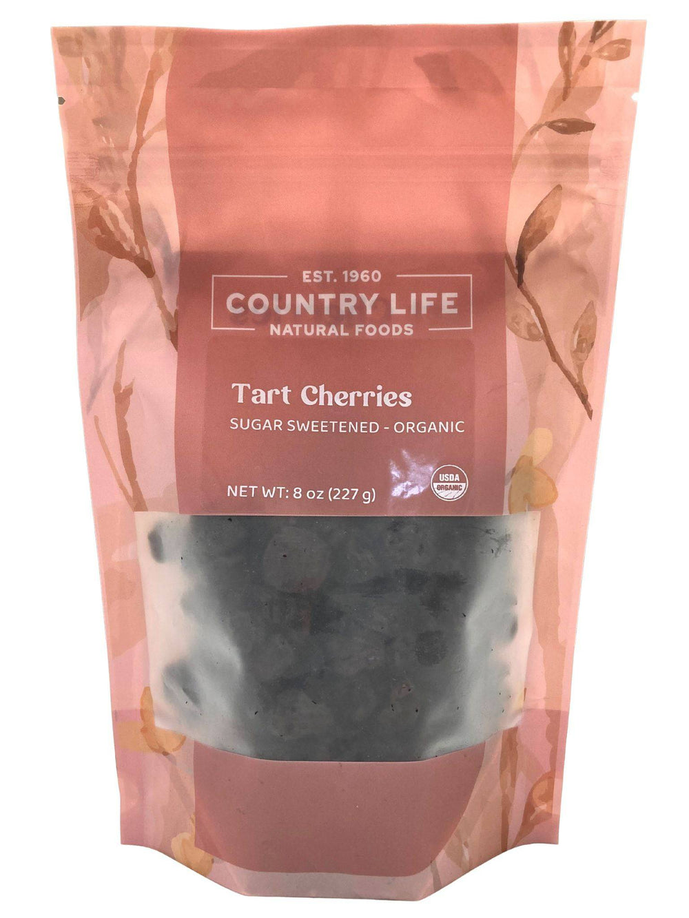 Organic Cherries, Tart - Sugar Sweetened - Country Life Natural Foods