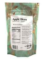 Apple Dices, Natural, Organic, Dried Fruit - Country Life Natural Foods