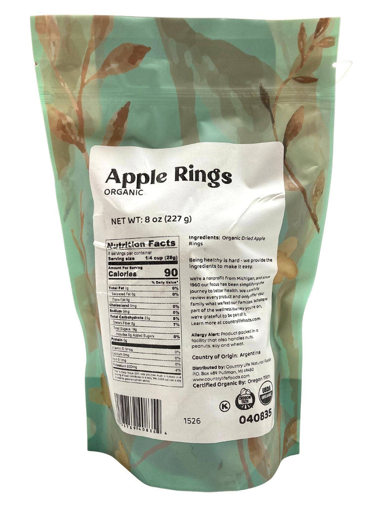 
                  
                    Organic Apple Rings - Country Life Natural Foods
                  
                