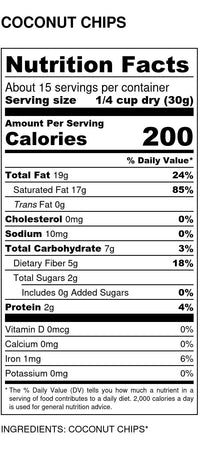 
                  
                    Organic Coconut Chips - Country Life Natural Foods
                  
                