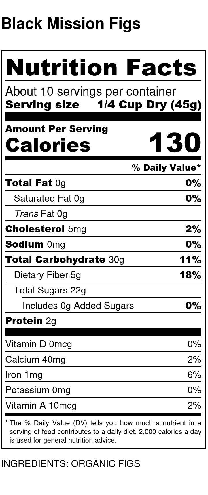 
                  
                    Figs, Mission, X - Choice, Organic - Country Life Natural Foods
                  
                