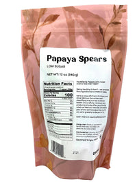
                  
                    Papaya Spears, Low Sugar - Country Life Natural Foods
                  
                