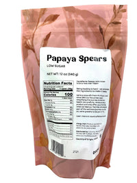 
                  
                    Papaya Spears (Low Sugar) - Country Life Natural Foods
                  
                