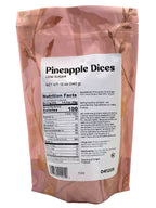Pineapple Dices, Low Sugar, Dried Fruit - Country Life Natural Foods