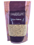 Rye, Rolled Flakes, Flaked Grains - Country Life Natural Foods