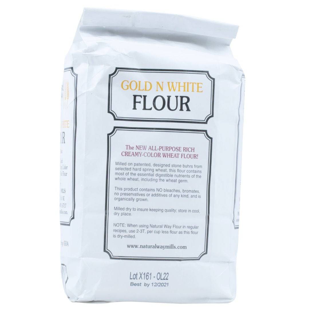 Gold N White Flour, with Germ, Organic - Country Life Natural Foods