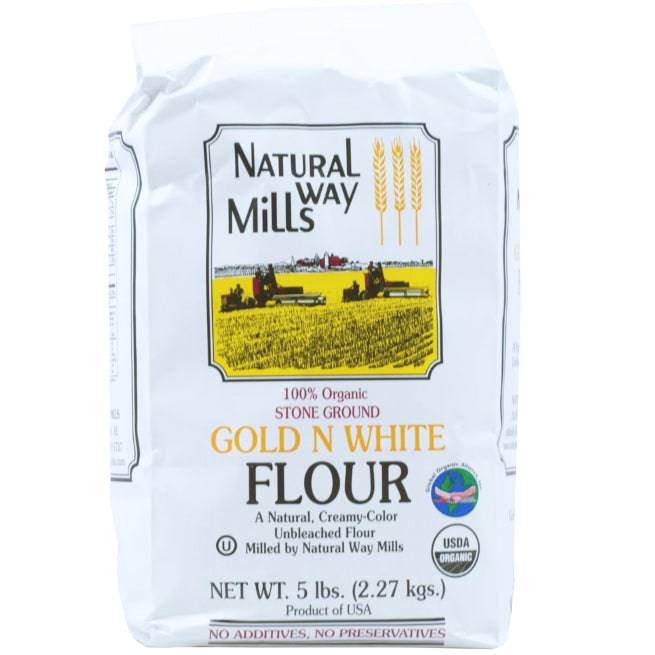 Gold N White Flour, with Germ, Organic - Country Life Natural Foods