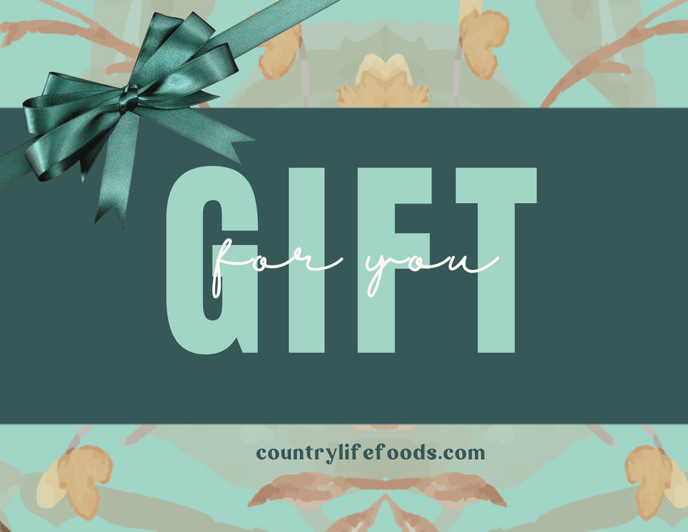 Electronic Gift Card - Country Life Natural Foods