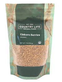 
                  
                    Einkorn Berries, Organic - Country Life Natural Foods
                  
                