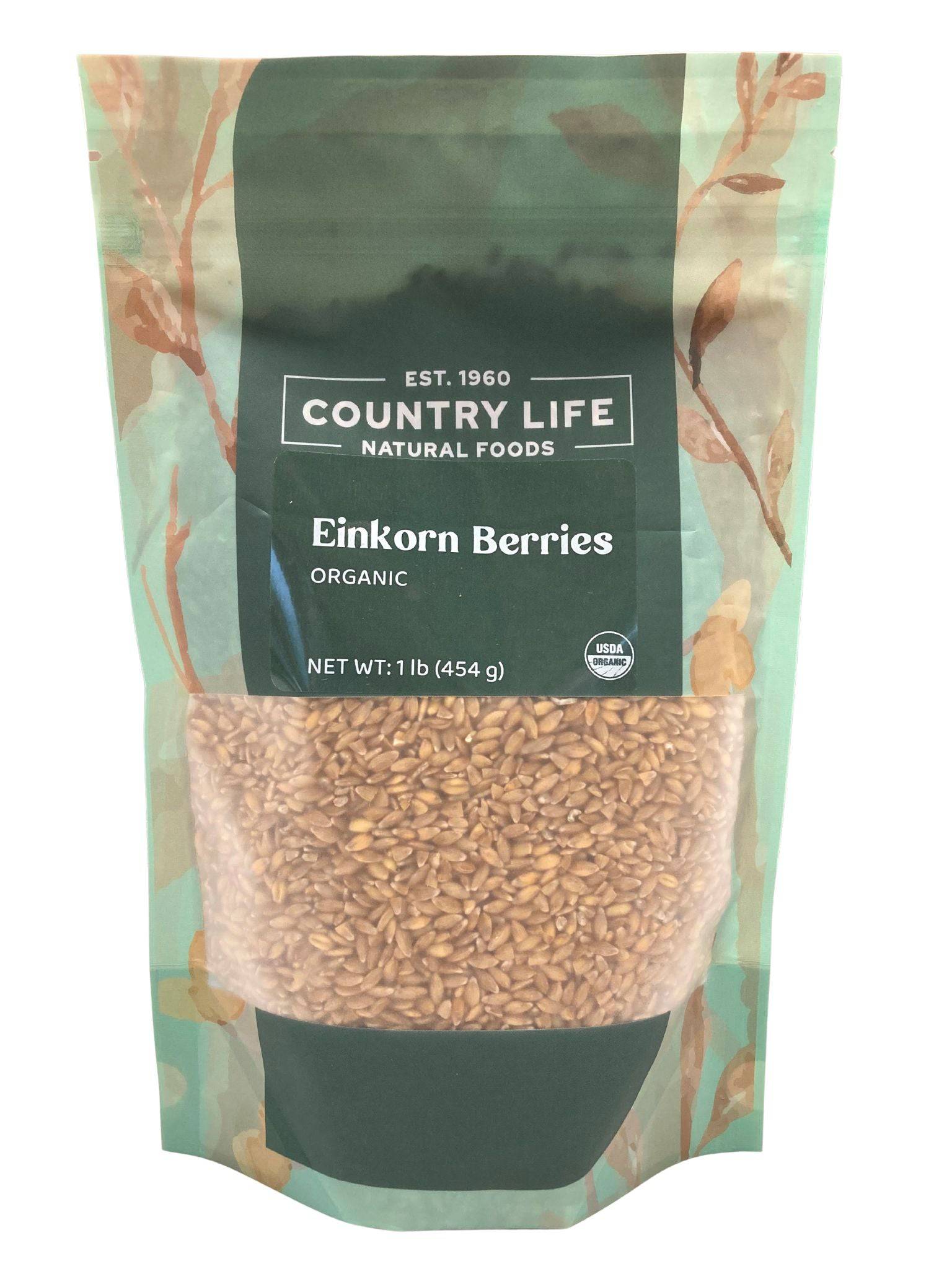 
                  
                    Einkorn Berries, Organic - Country Life Natural Foods
                  
                