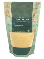 Couscous, Semolina, Organic, Grains - Country Life Natural Foods