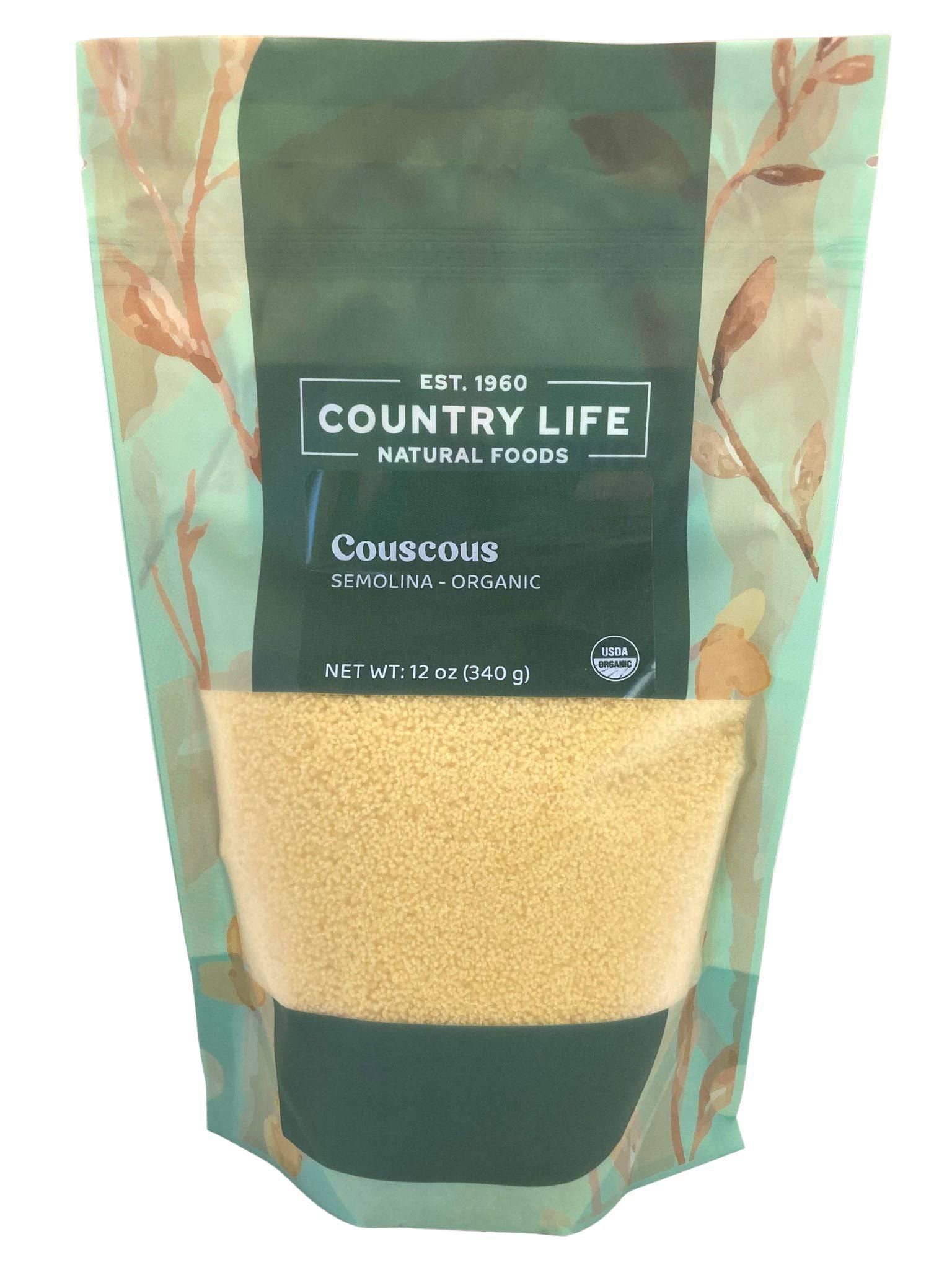 Organic Couscous, Semolina - Country Life Natural Foods