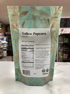 Popcorn, Yellow, Organic, Grains - Country Life Natural Foods