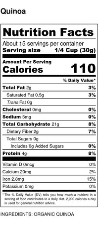 
                  
                    Organic Quinoa - Country Life Natural Foods
                  
                