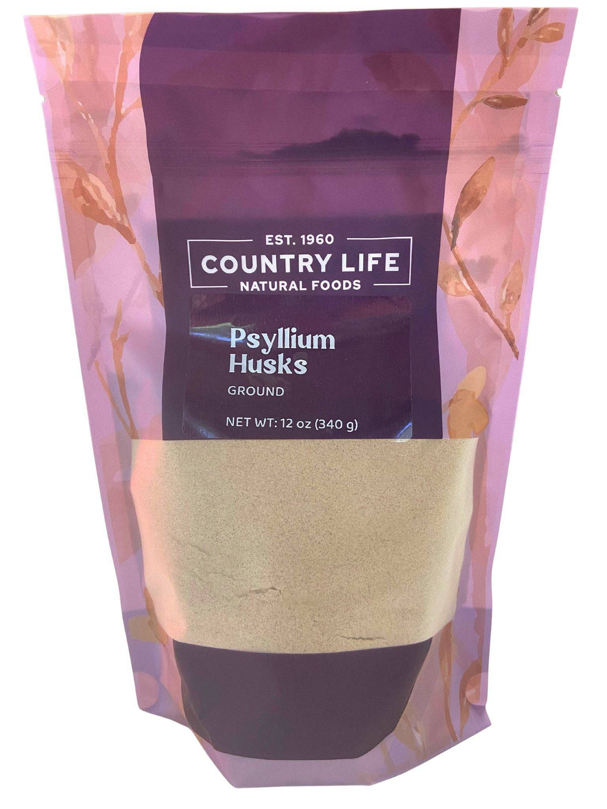 Psyllium Husks, Ground - Country Life Natural Foods