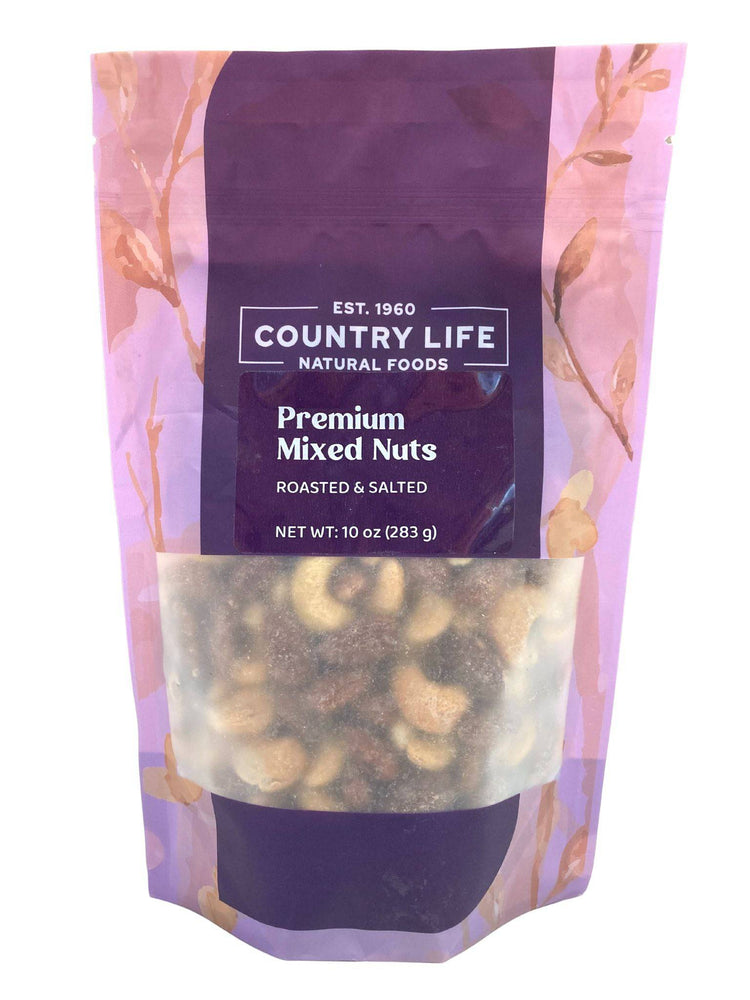 
                  
                    Mixed Nuts, Premium - Roasted & Salted - Country Life Natural Foods
                  
                