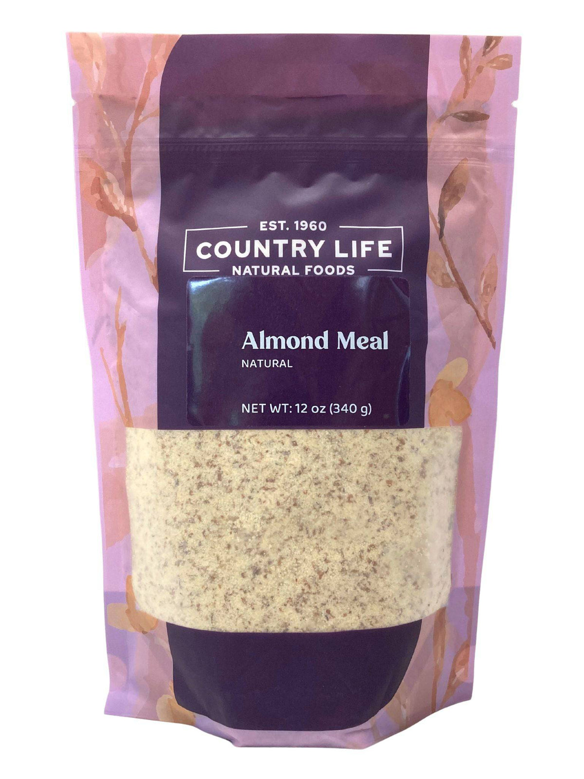 Almond Meal, Fine Ground, Natural - Country Life Natural Foods