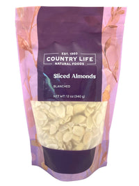 
                  
                    Almonds, Sliced - Blanched - Country Life Natural Foods
                  
                