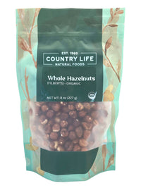 
                  
                    Hazelnuts, Whole, Organic - Country Life Natural Foods
                  
                