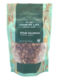 
                  
                    Organic Hazelnuts, Whole - Country Life Natural Foods
                  
                