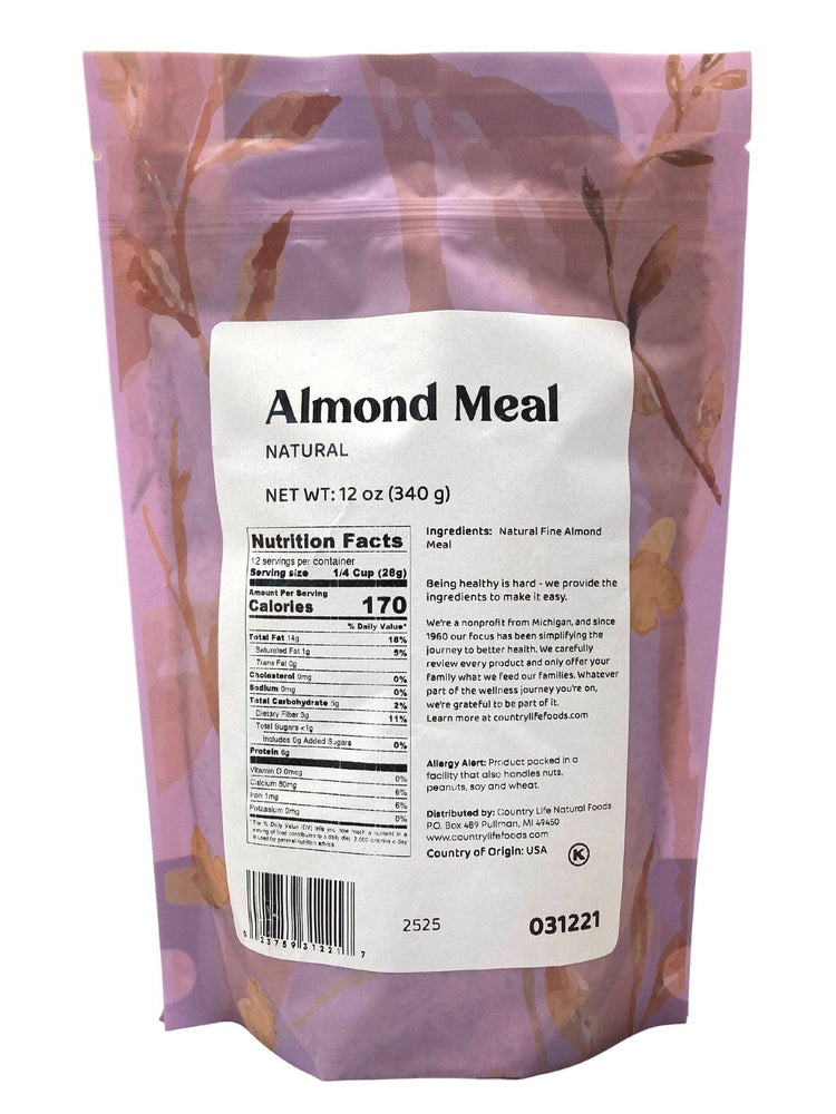 
                  
                    Almond Meal - Natural, Fine Ground - Country Life Natural Foods
                  
                