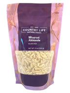 Almonds, Slivered, Blanched, Nuts - Country Life Natural Foods