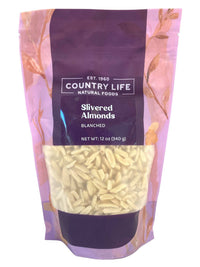 
                  
                    Almonds, Slivered, Blanched - Country Life Natural Foods
                  
                