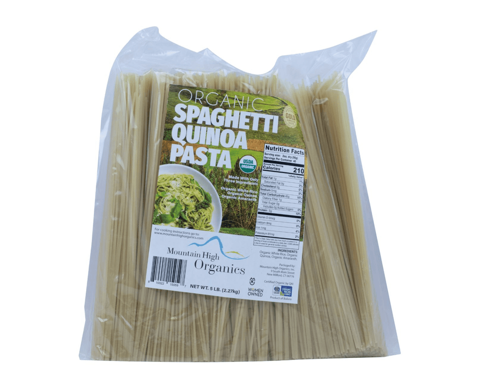 Organic Quinoa Spaghetti, Gluten Free - 5lb - Country Life Natural Foods