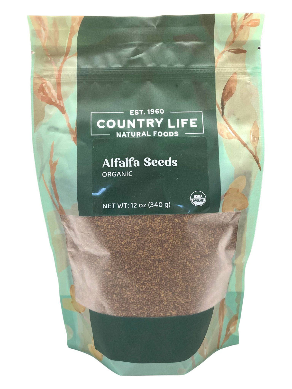 Alfalfa Seeds, Organic - Country Life Natural Foods