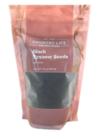
                  
                    Sesame Seeds, Black, Natural - Country Life Natural Foods
                  
                